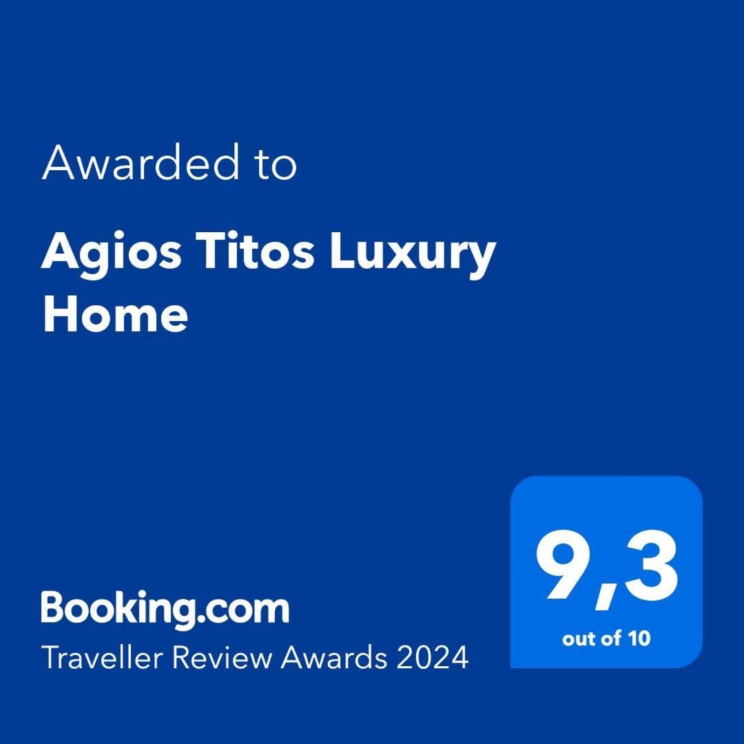 Agios Titos Luxury Home Iraklion Buitenkant foto